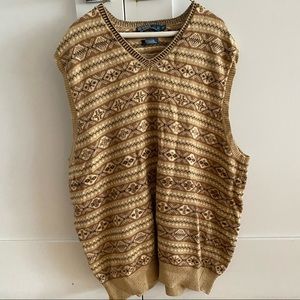 ⭐️CLEAR OUT Vintage Brown Ralph Lauren Sweater Vest